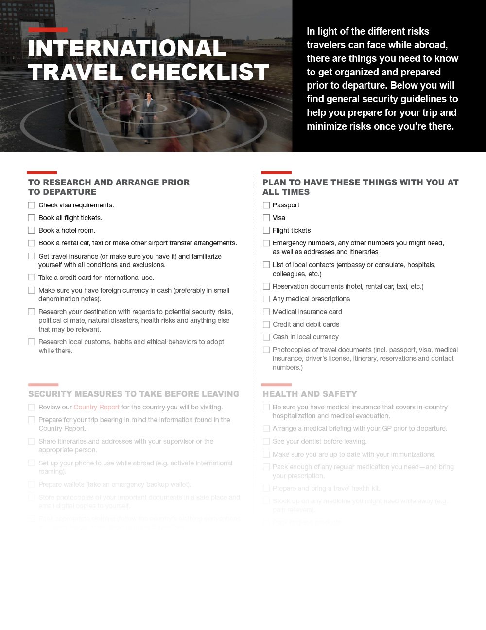 What to Pack for an International Trip: A Complete Checklist